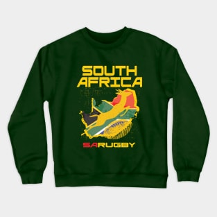 South Africa Rugby Memorabilia Crewneck Sweatshirt